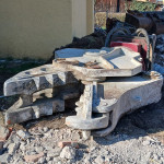 Die Beißzange mit einer Kraft von 350 Tonnen/Quadratzentimeter bei 400 bar Hydraulikdruck